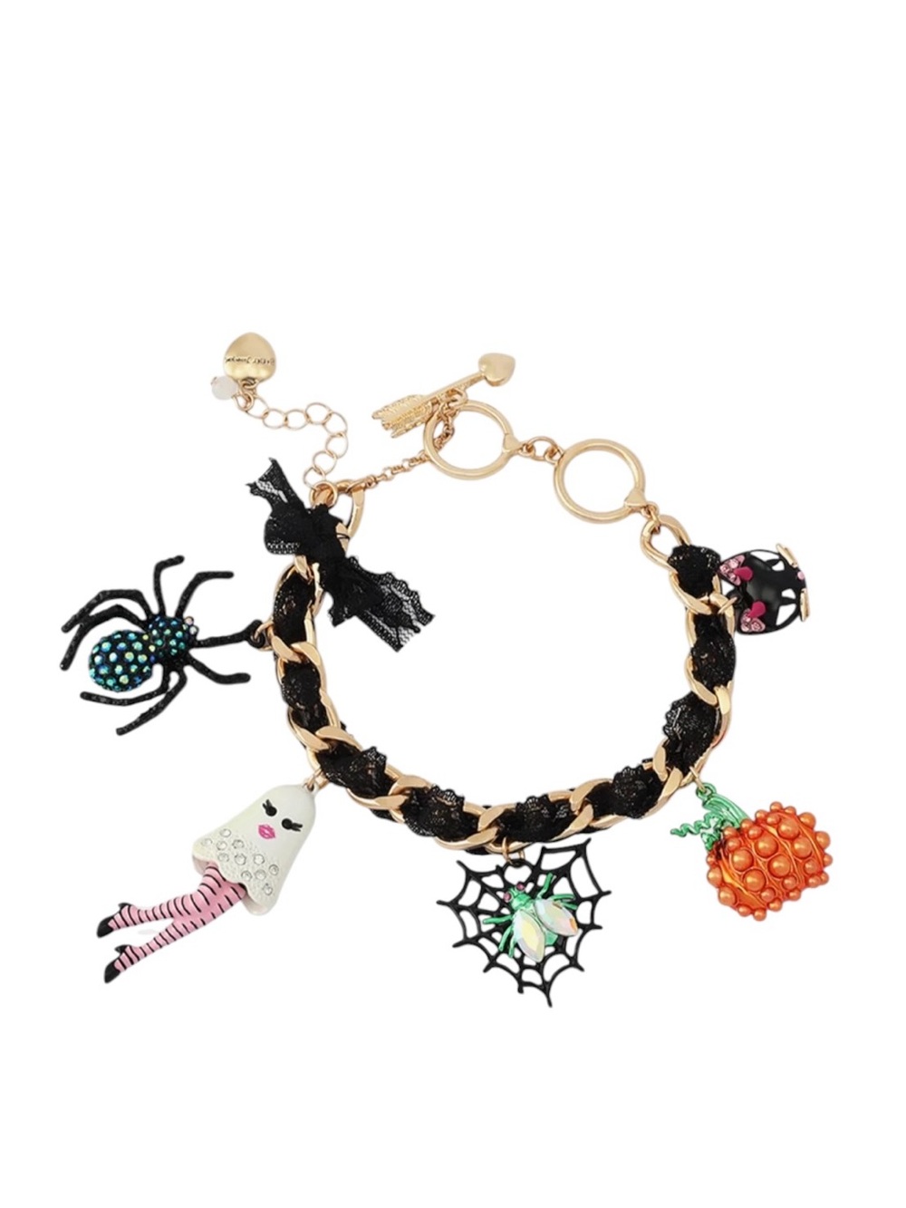 Betsey Johnson Halloween Charm Bracelet- Wrist/Ankle, NWT